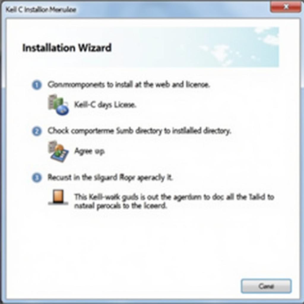 Keil C Installation Wizard Screenshot