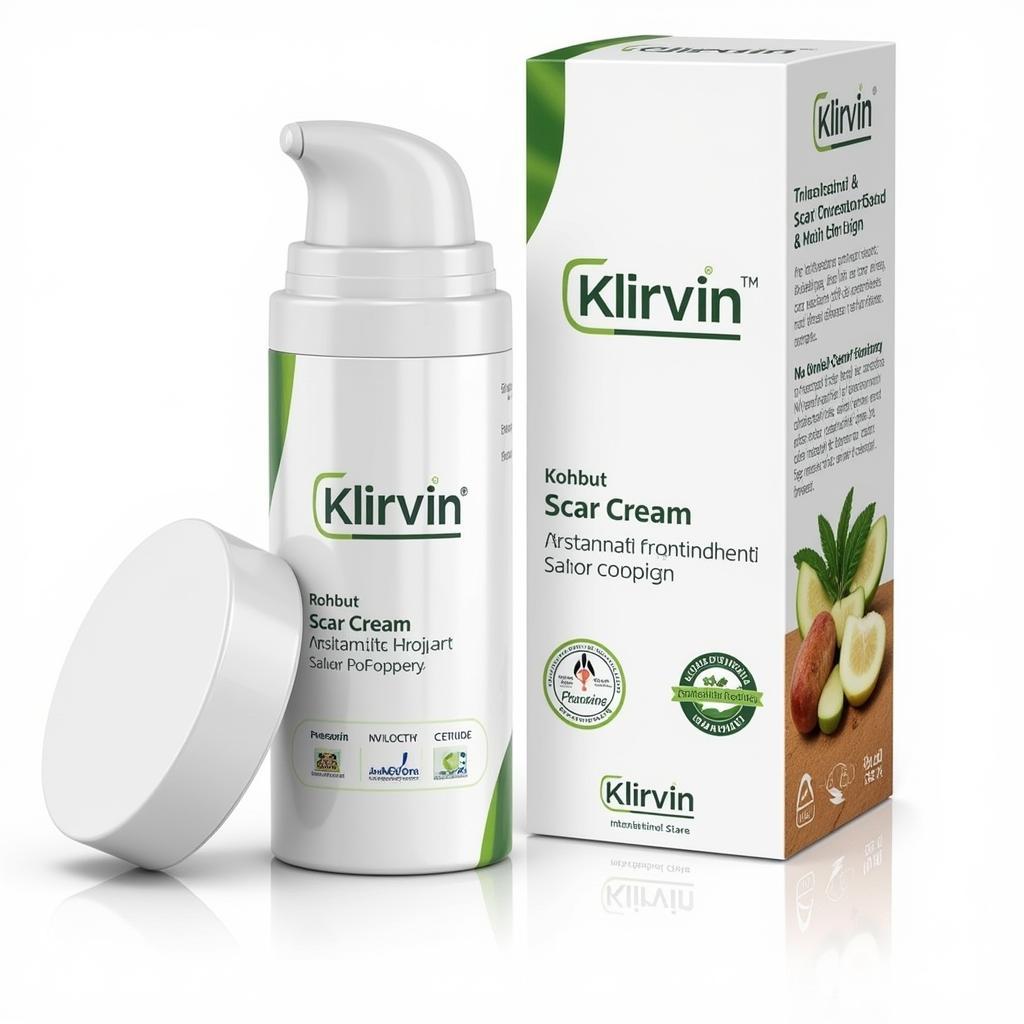 Klirvin Scar Cream Packaging