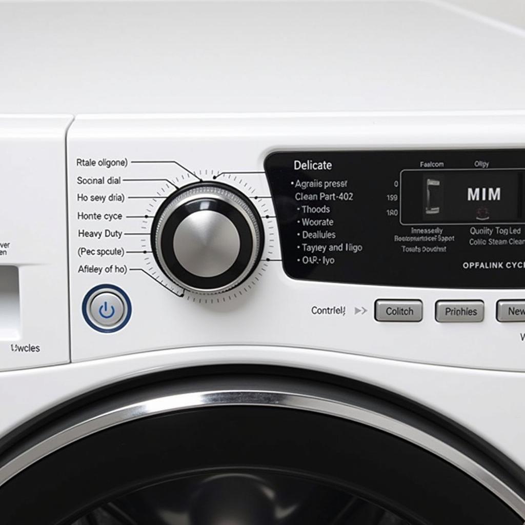 LG Washing Machine Control Panel