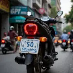 License plate 50 in Ho Chi Minh City