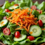 Fresh lo lot salad served in a Hanoi restaurant.