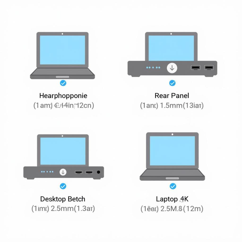 Locating Headphone Jack on Desktop and Laptop