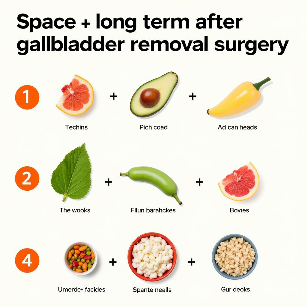 Maintaining a healthy diet after gallbladder removal