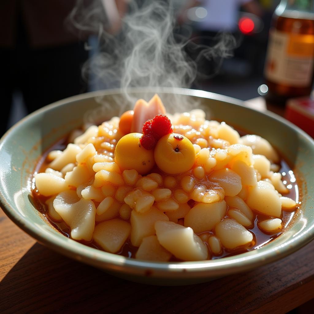 Longan Sticky Rice in Hanoi