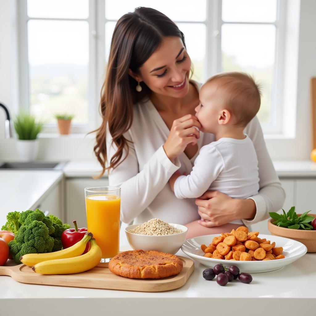 Low-Fat Foods for Breastfeeding Mothers