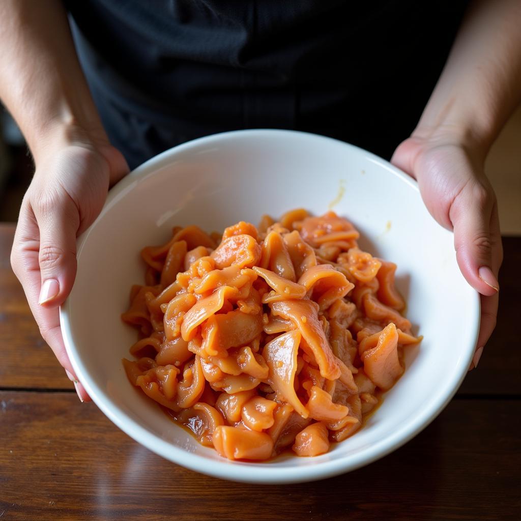 Making Kimchi at Home in Hanoi