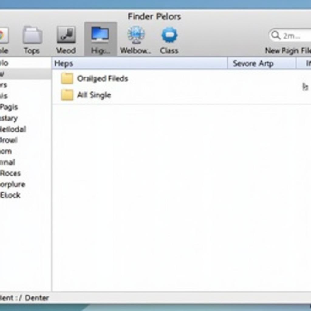 Managing Files in Macintosh HD using Finder