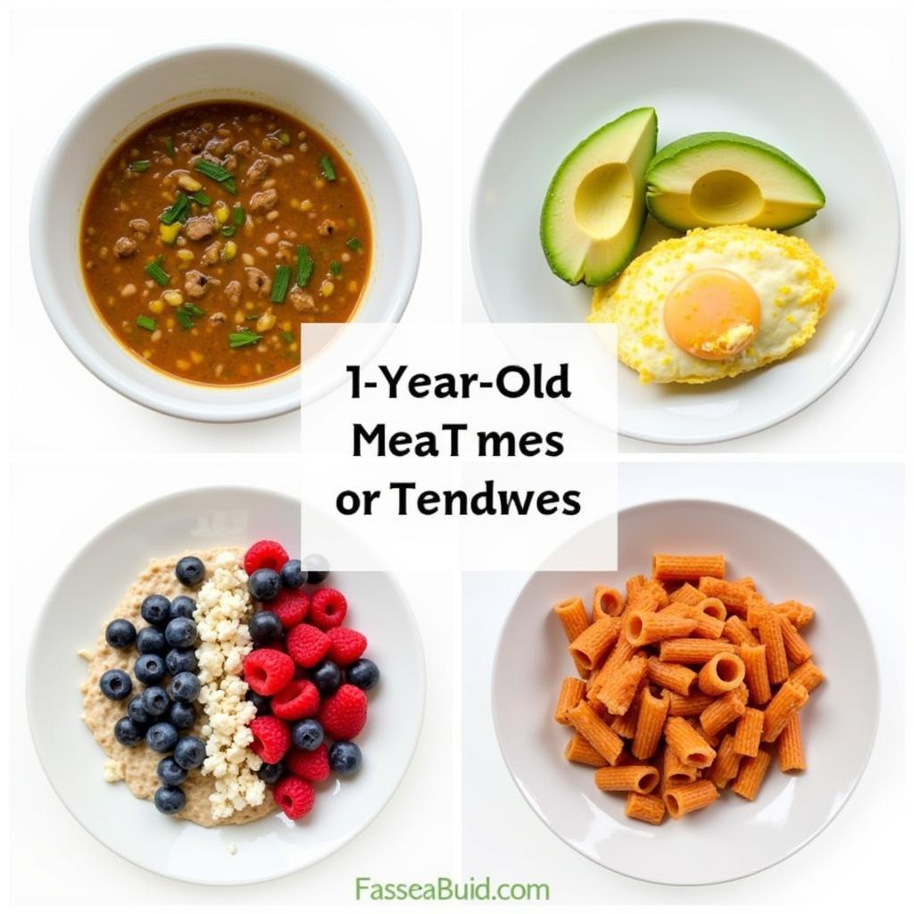 Meal Ideas for One-Year-Olds