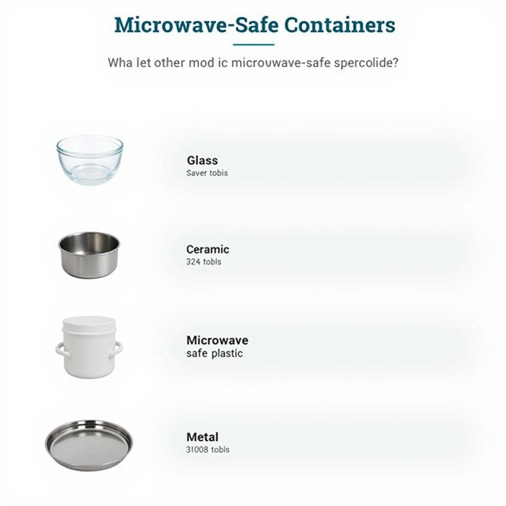 Microwave Safe Containers