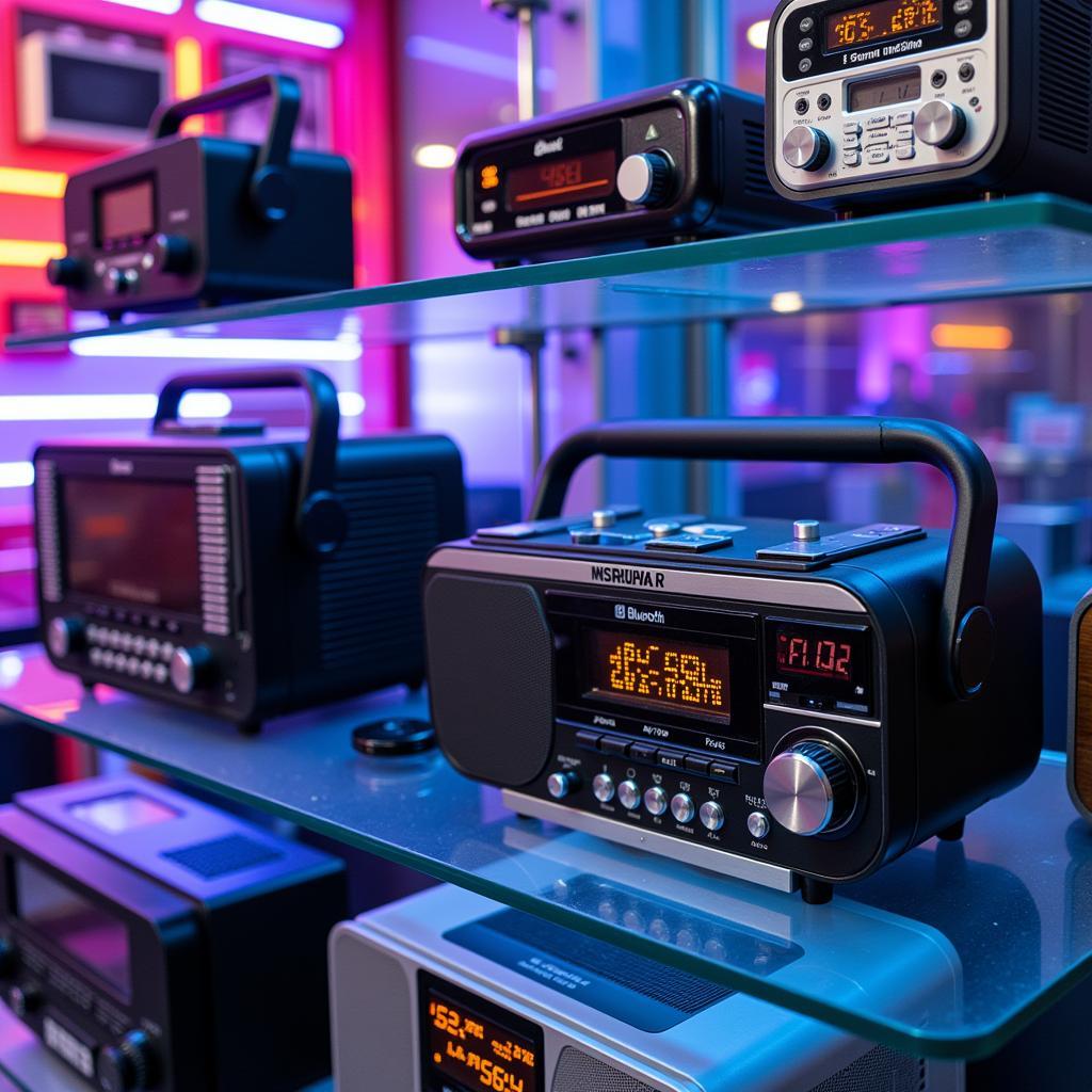 Modern Digital Radio at Hanoi Electronics Store