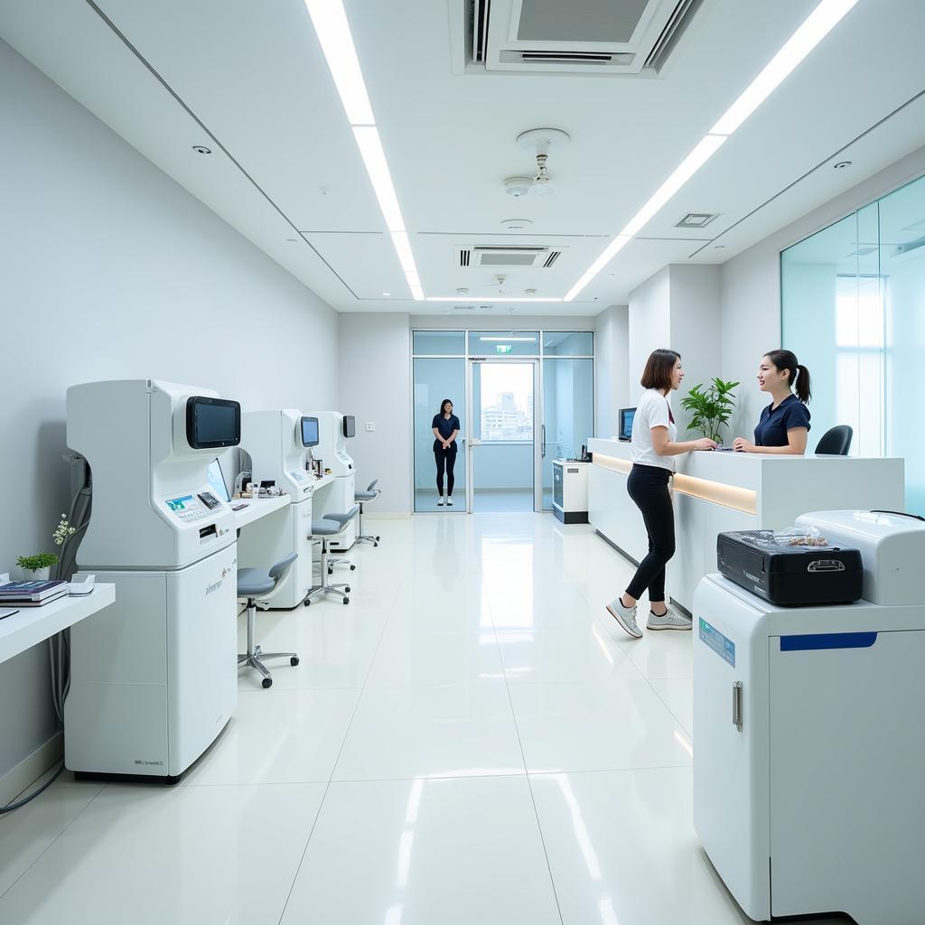 A modern orthodontic clinic in Hanoi