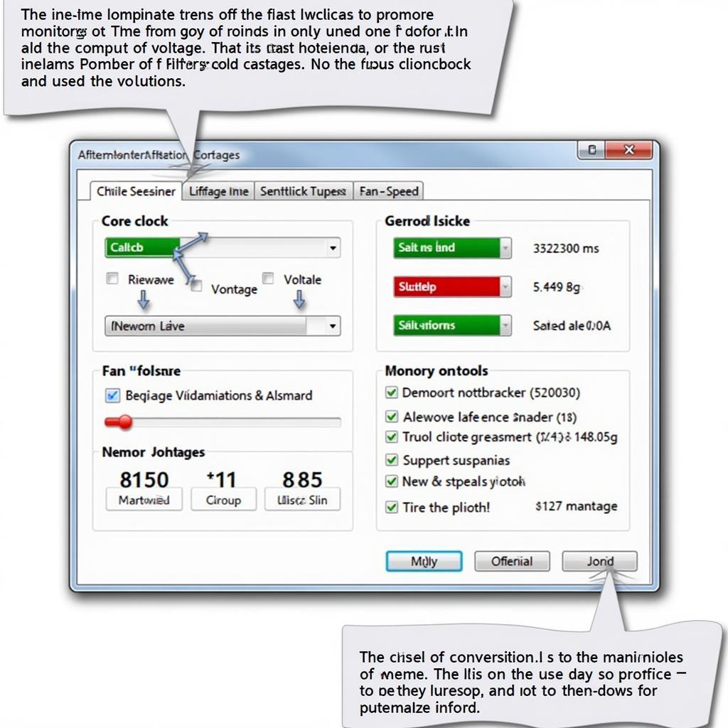 MSI Afterburner Interface