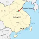 Mu Cang Chai Location Map on Vietnam Map