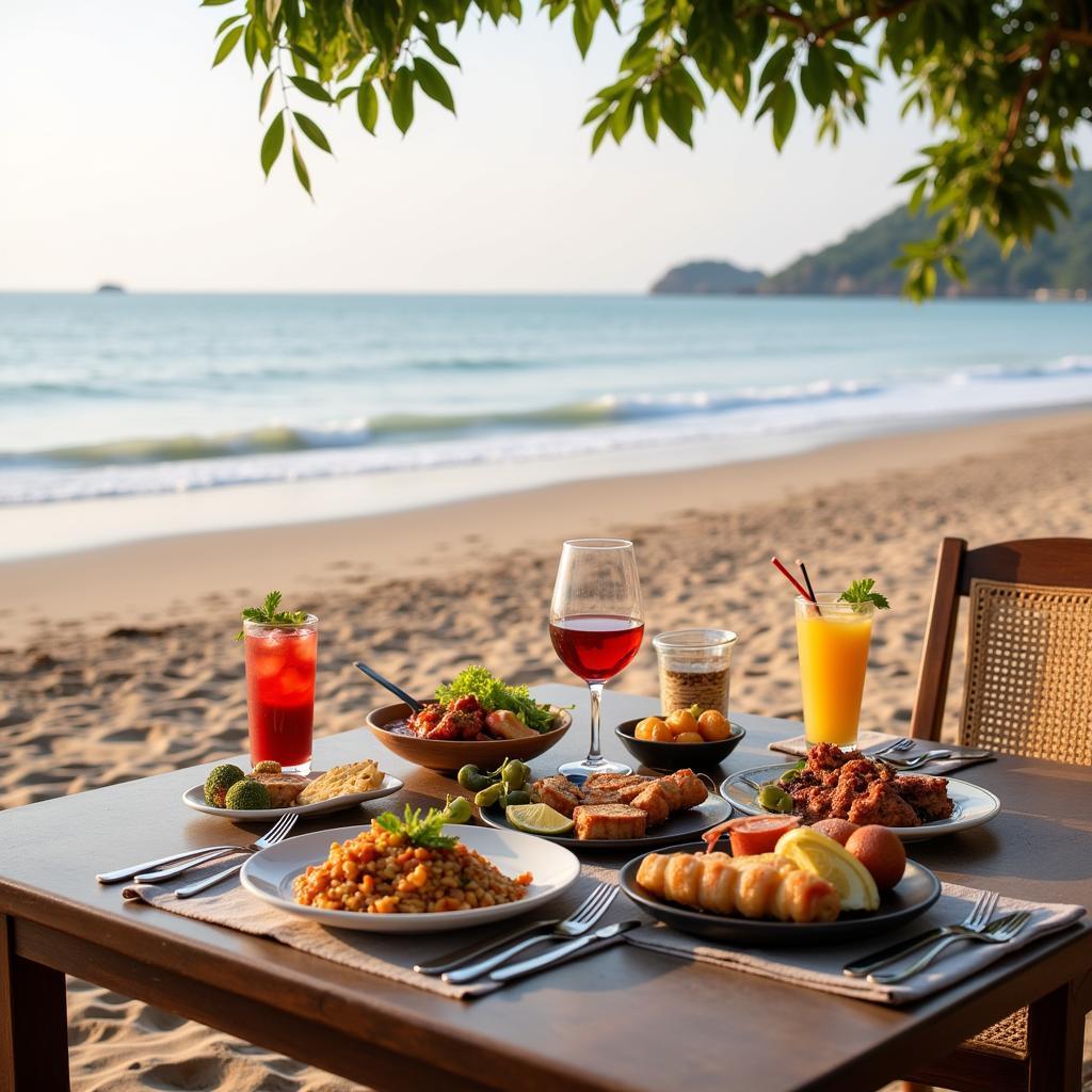 Beachfront Dining in Mui Ne