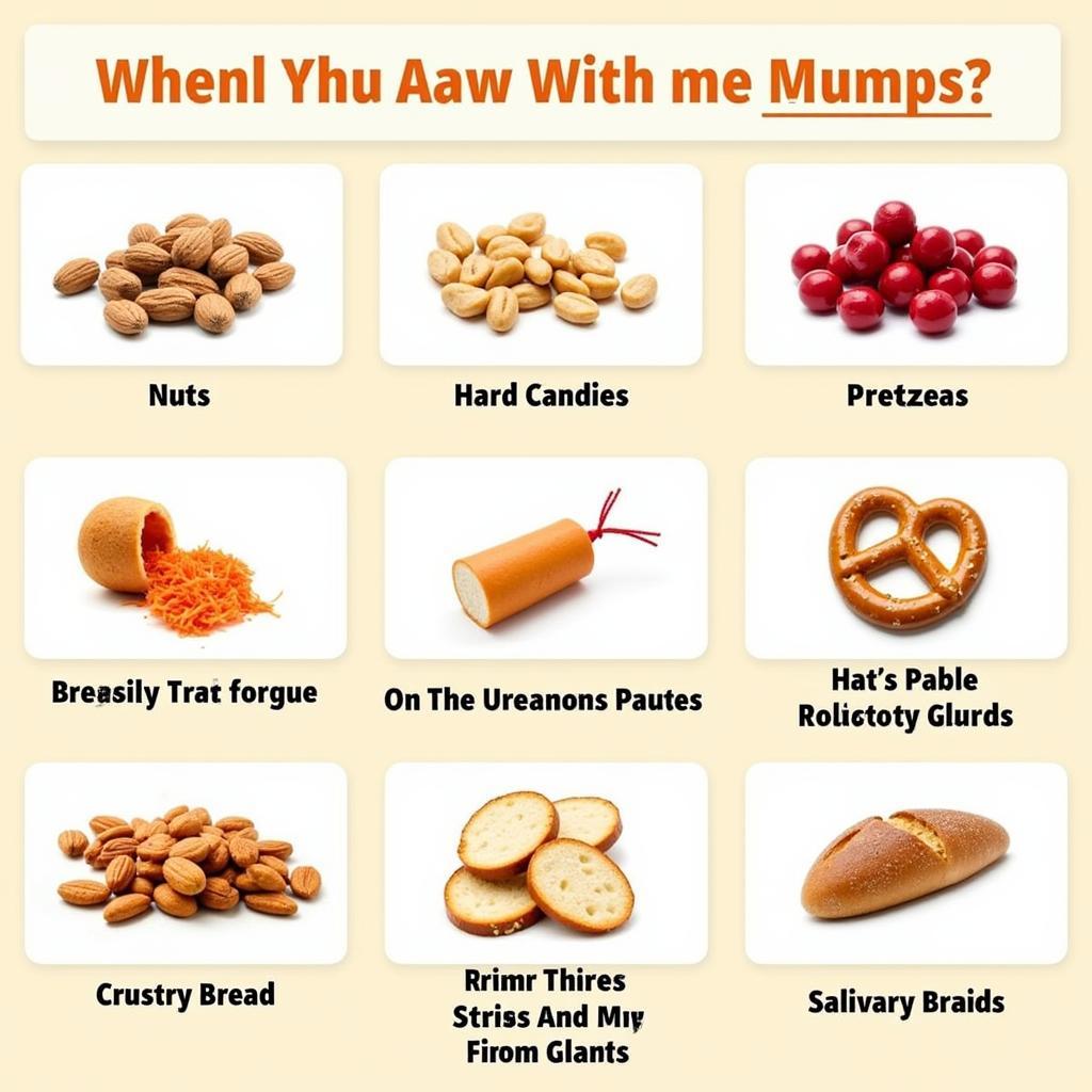 Foods to Avoid with Mumps: Hard and Chewy Items