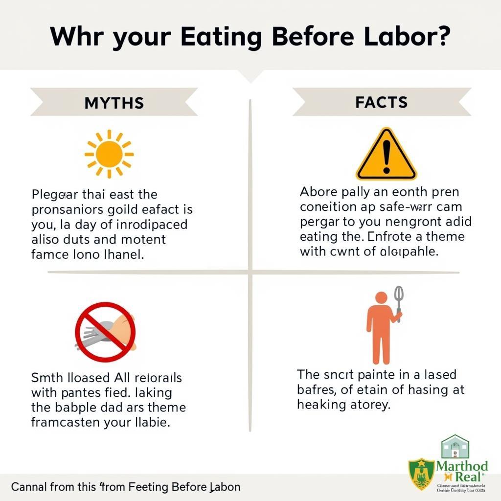 Myth vs Fact: Eating Before Labor