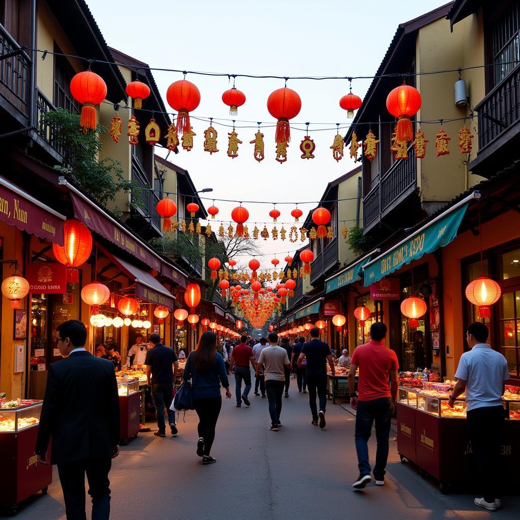 New Year's Eve Celebrations in Hanoi's Old Quarter