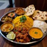 North Indian Thali in Hanoi