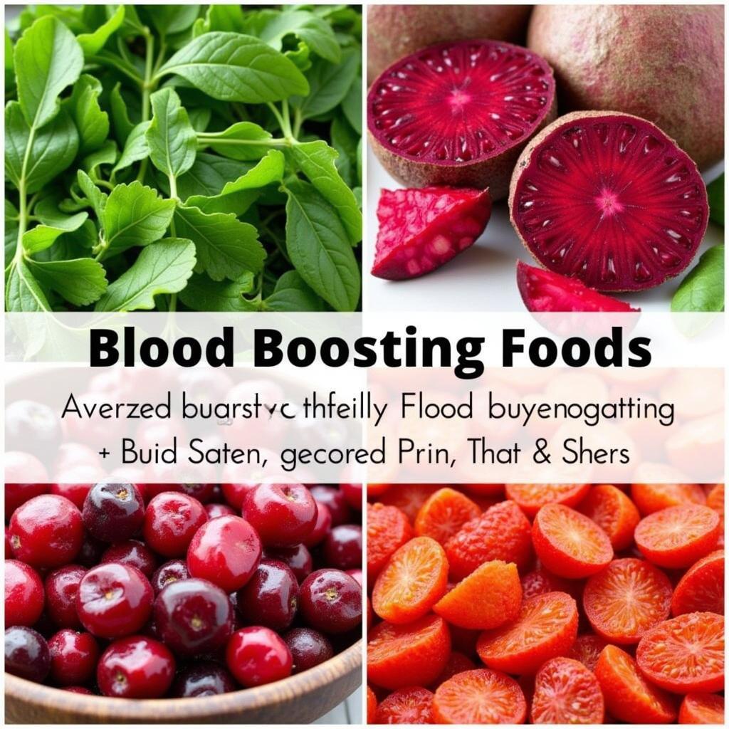 Nutrient-Rich Blood-Boosting Foods