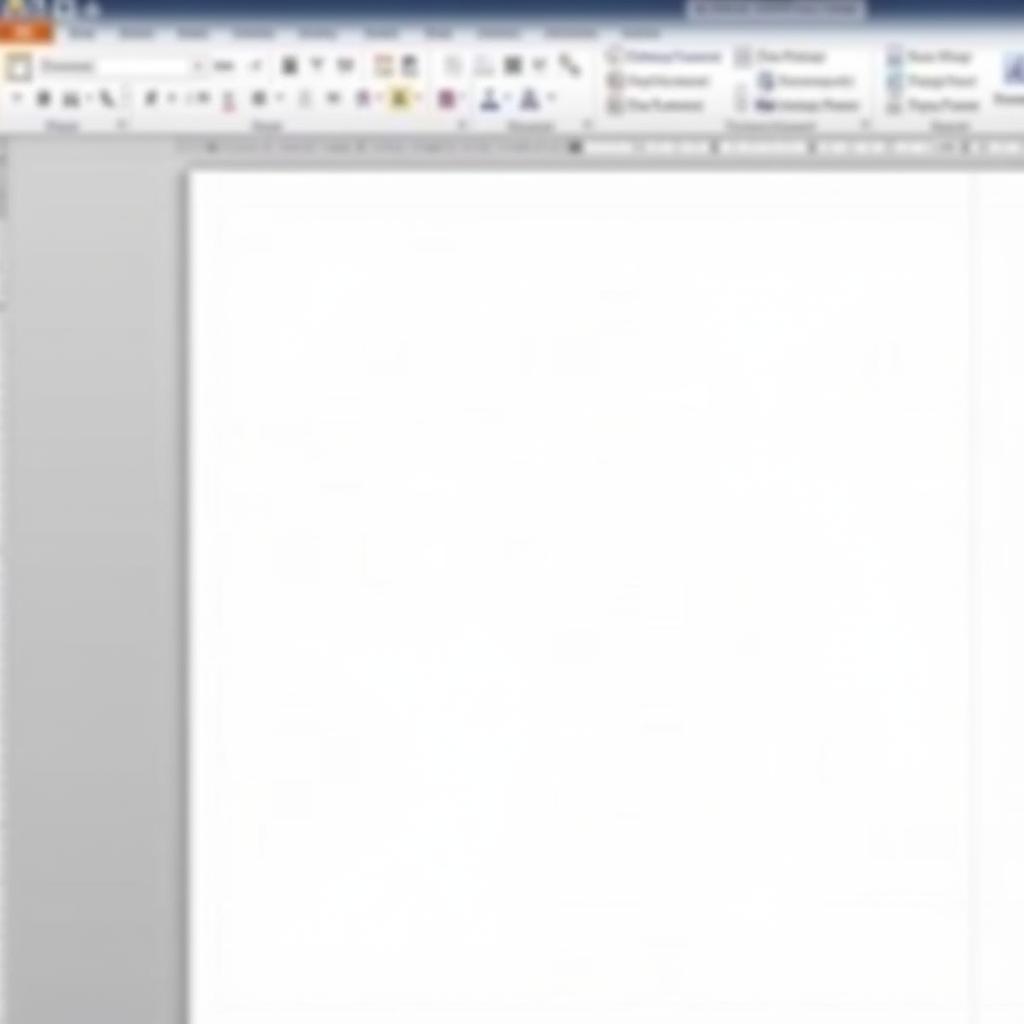 Office Button Menu Options in Word 2007