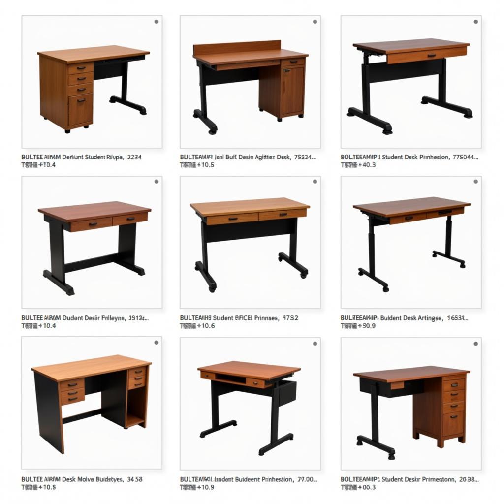 Online retailers provide a convenient way to browse and purchase student desks in Hanoi.