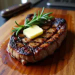 Pan-Seared Ribeye Steak