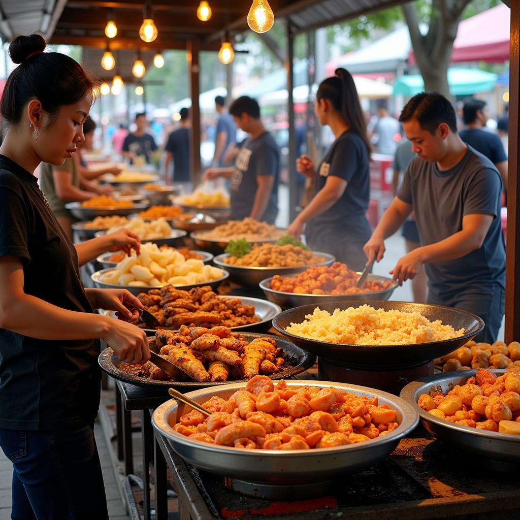 Phan Thiet Central Market Street Food