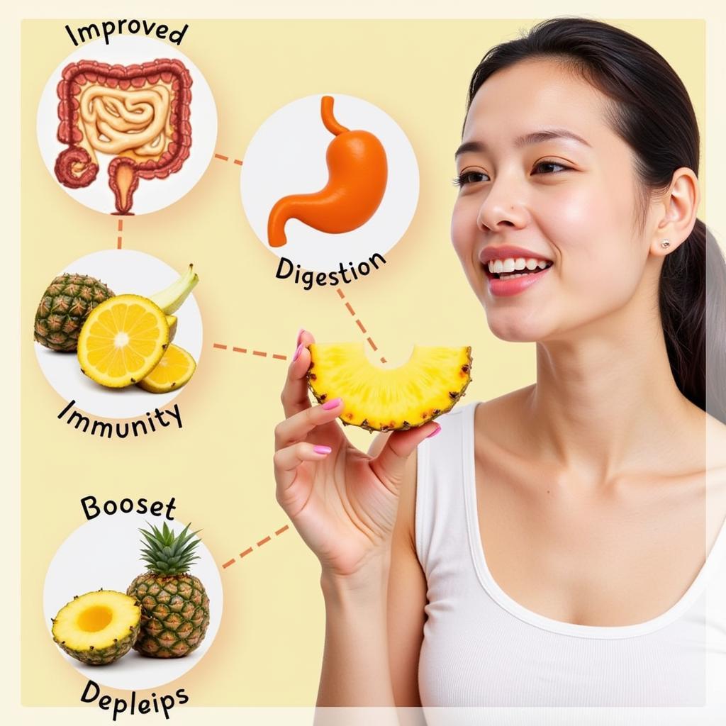 Pineapple benefits for women's health