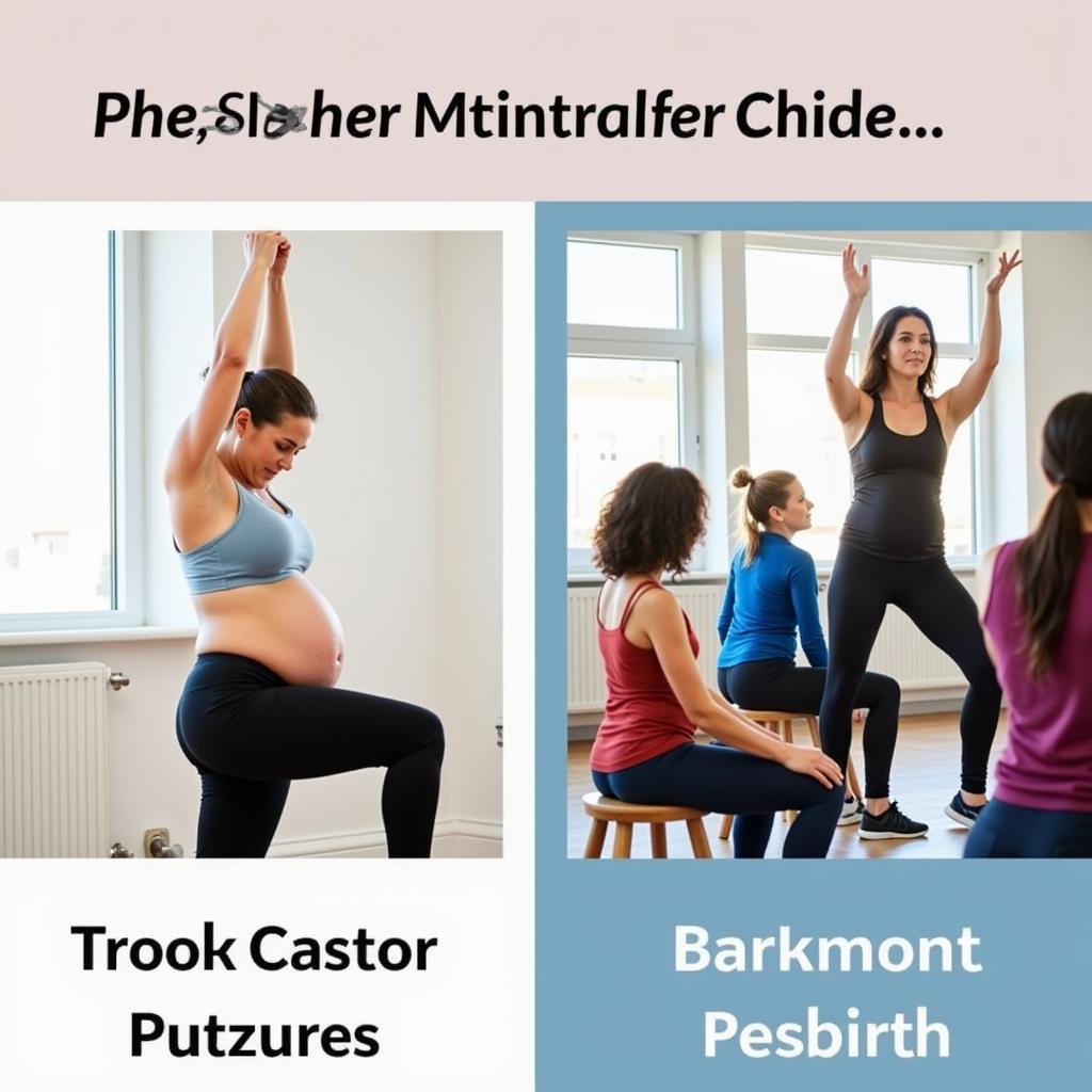 Exercise and Prenatal Classes for Labor Preparation