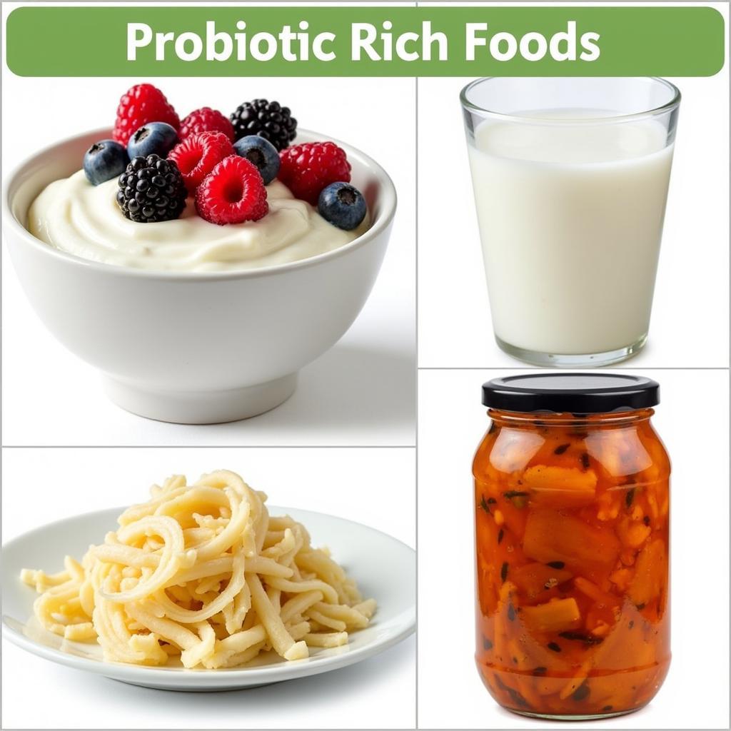 Probiotic-Rich Foods: Yogurt, Kefir, Sauerkraut, and Kimchi