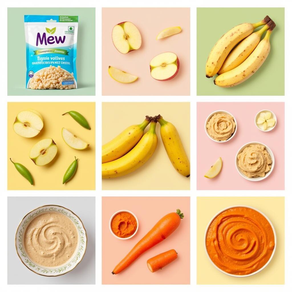 Pureed Baby Food Options