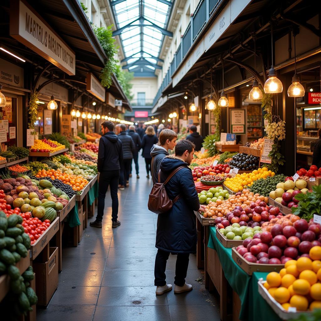 Queen Victoria Market: A vibrant market filled with fresh produce and local delights.