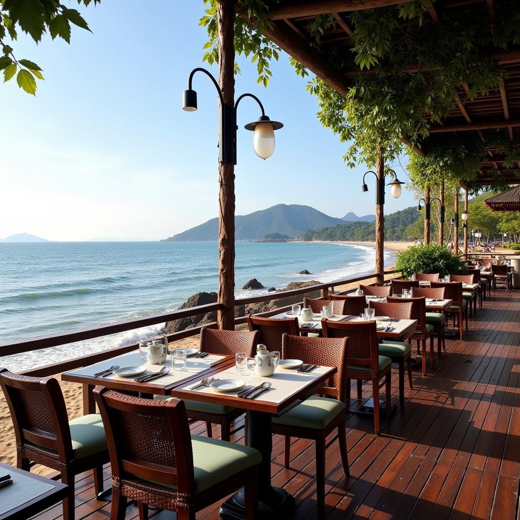 Dining with a View at a Quy Nhon Beachfront Restaurant