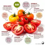 Raw Tomatoes and Nutritional Benefits