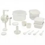 Richell 14-Piece Baby Food Set Components