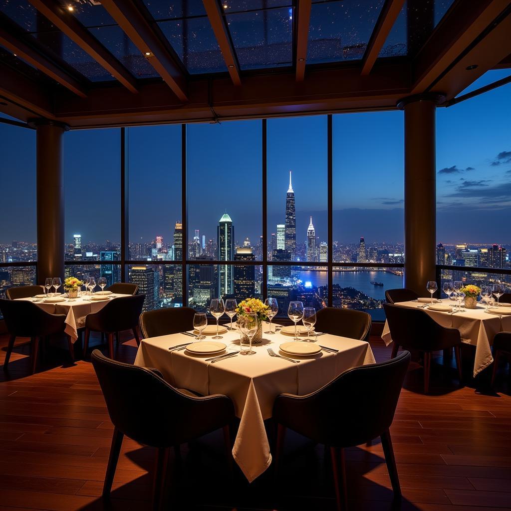 Saigon Rooftop Restaurant Dining Experience