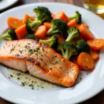 Salmon and Roasted Vegetables