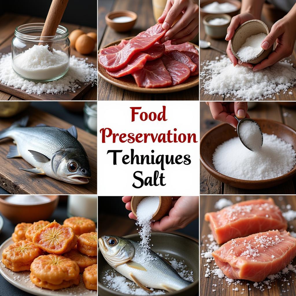 Salt Used in Food Preservation