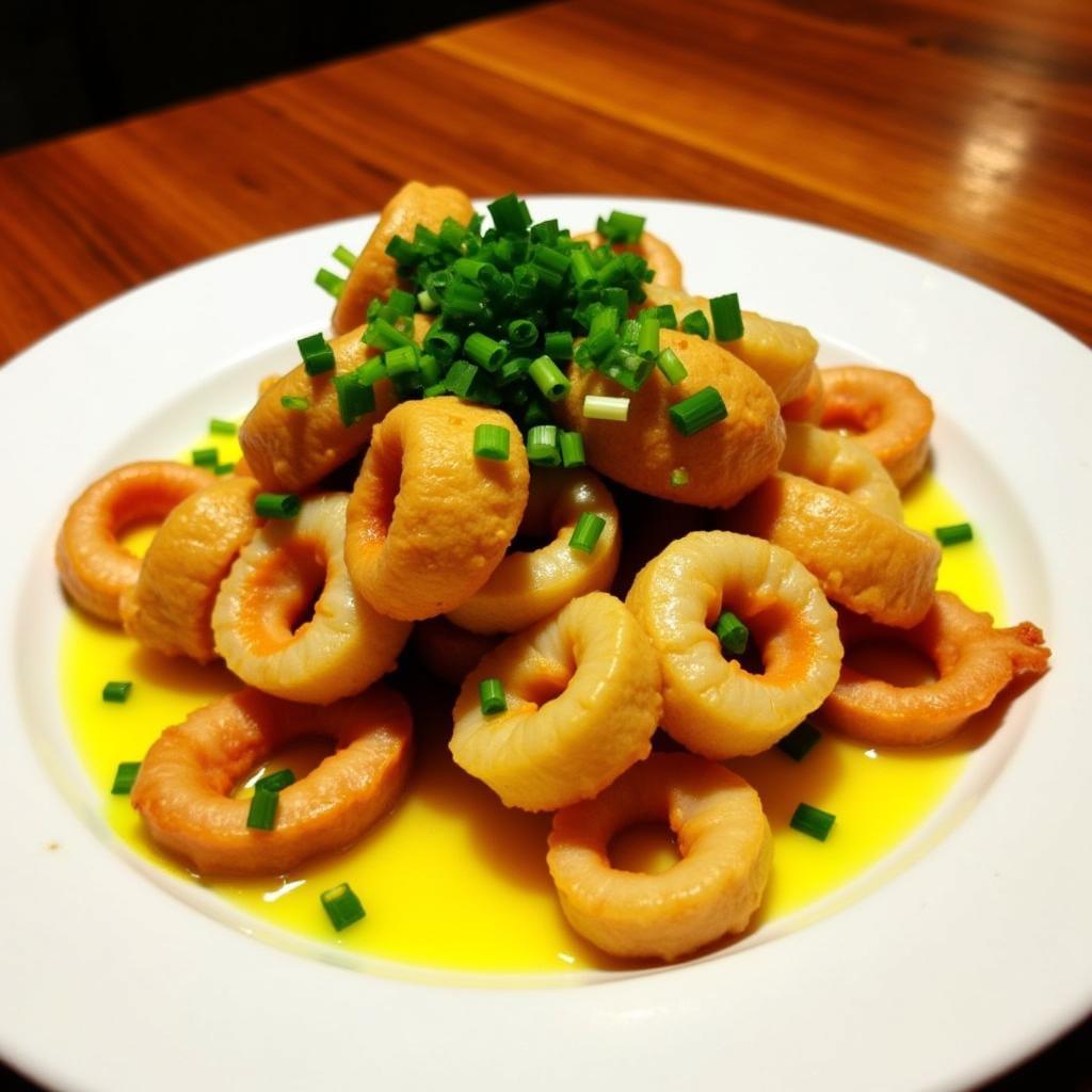 Deep-fried Squid with Salted Egg Yolk