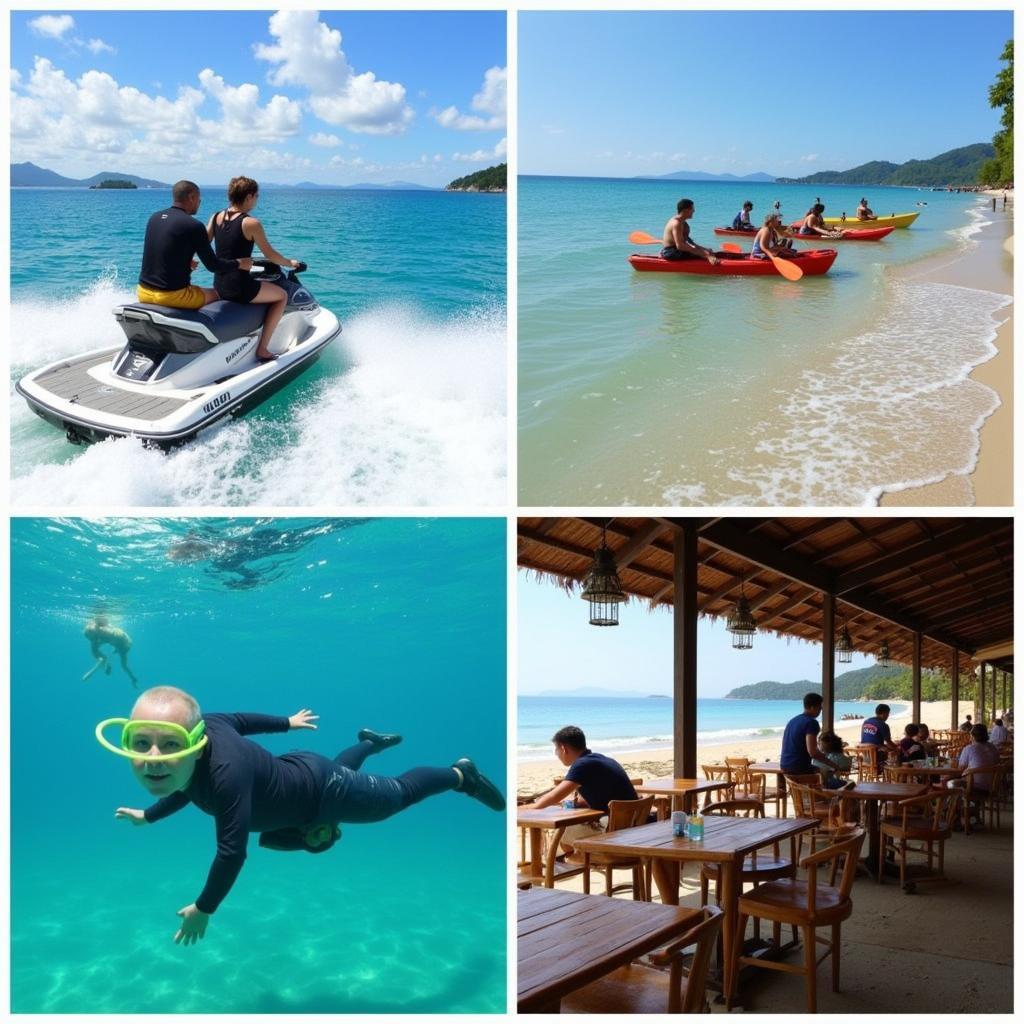 Activities at Sao Beach, Phu Quoc