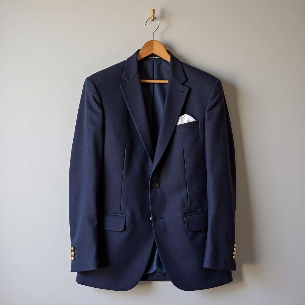 Savile Row Suit Jacket Fold for Travel