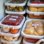 Freezing Food Samples for Preservation