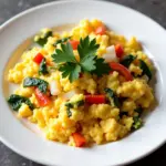 Scrambled Eggs with Vegetables