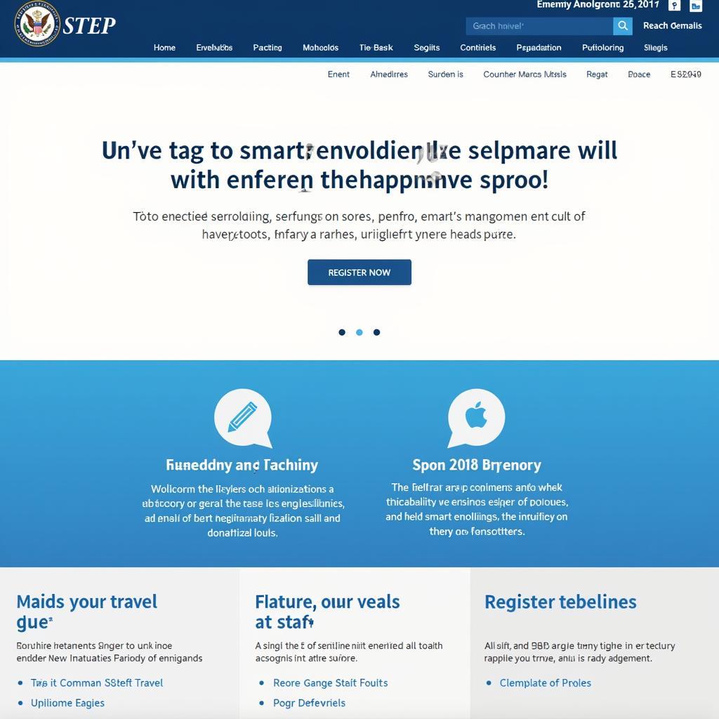 Smart Traveler Enrollment Program Website