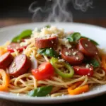 Sterilized Sausage and Pepper Pasta