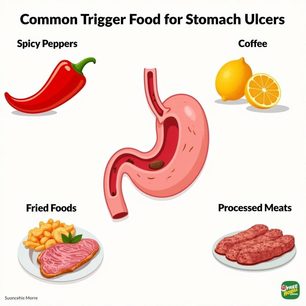 Foods to Avoid with Stomach Ulcers