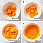 Preparing Sweet Potatoes for Baby Food