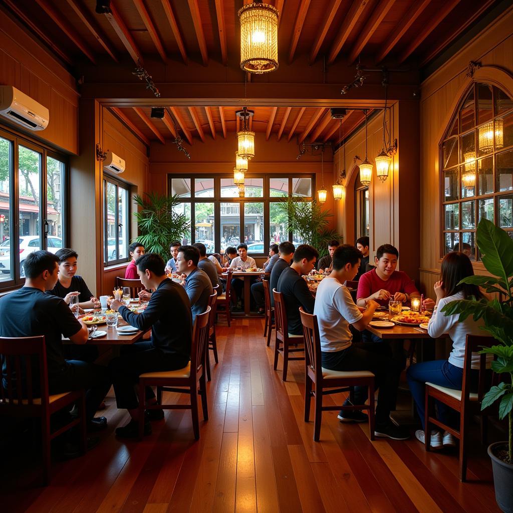 Tay Son Restaurant Interior