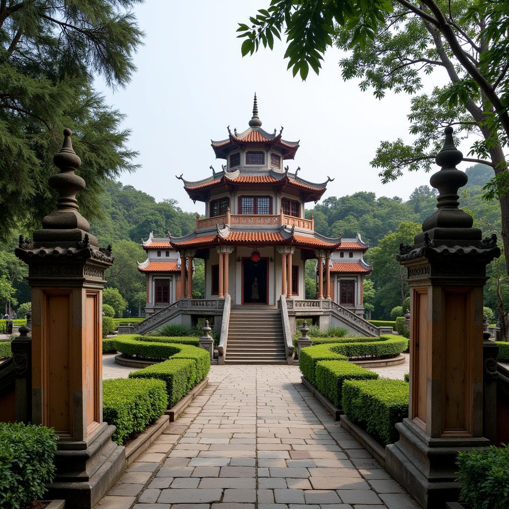 Tay Thien Pagoda Complex in Vinh Phuc