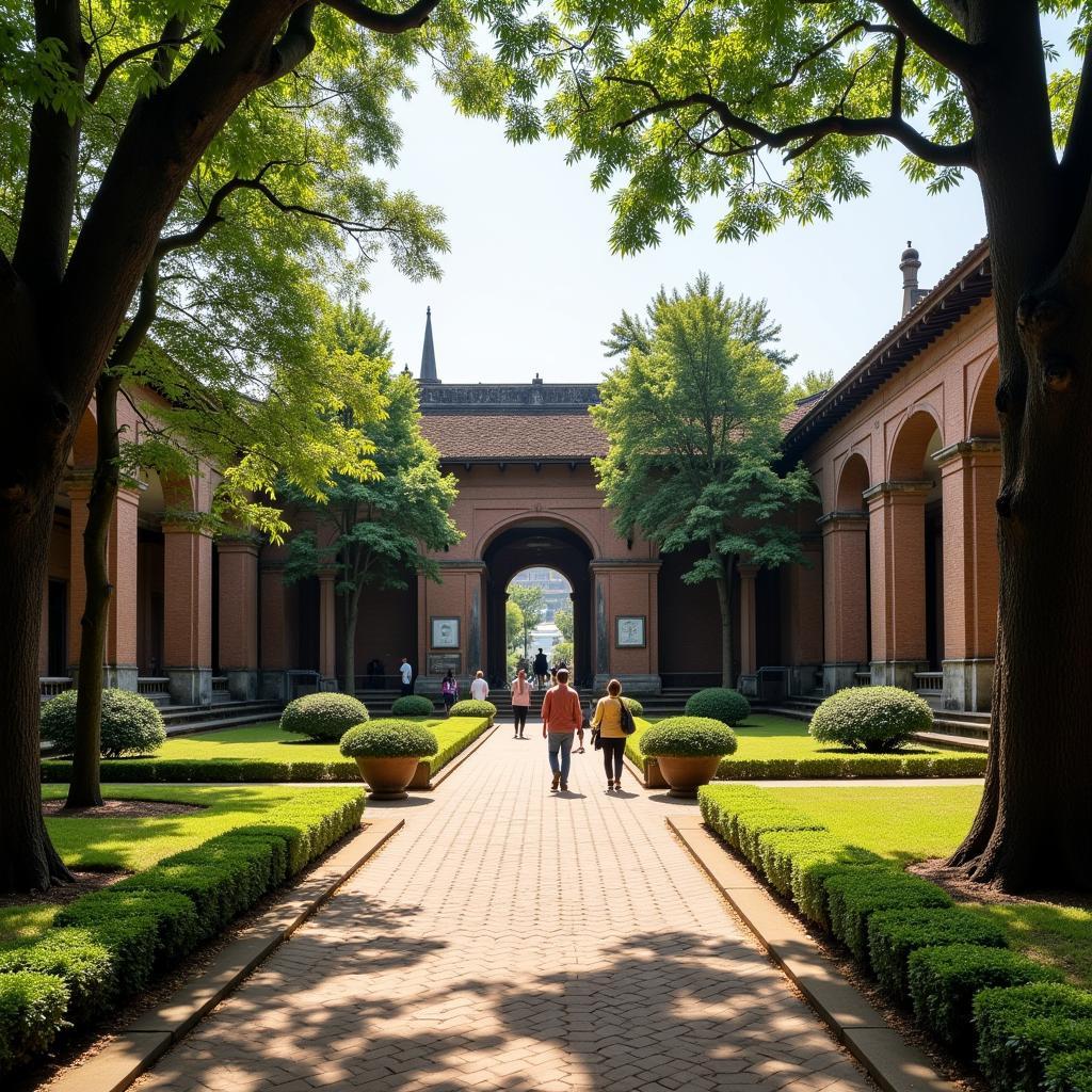 Temple of Literature: A peaceful sanctuary for reflection and contemplation in Hanoi.